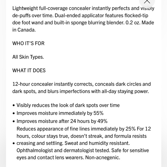 NWT Clinique all over even better concealer and eraser WN76 toasted wheat - Picture 3 of 7